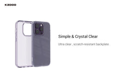 Kzdoo Guardian Transparent Case for iPhone
