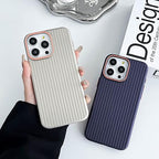 Shockproof Protective Corrugated Thin Case Mobile Case by CoverMeUp - Style 6