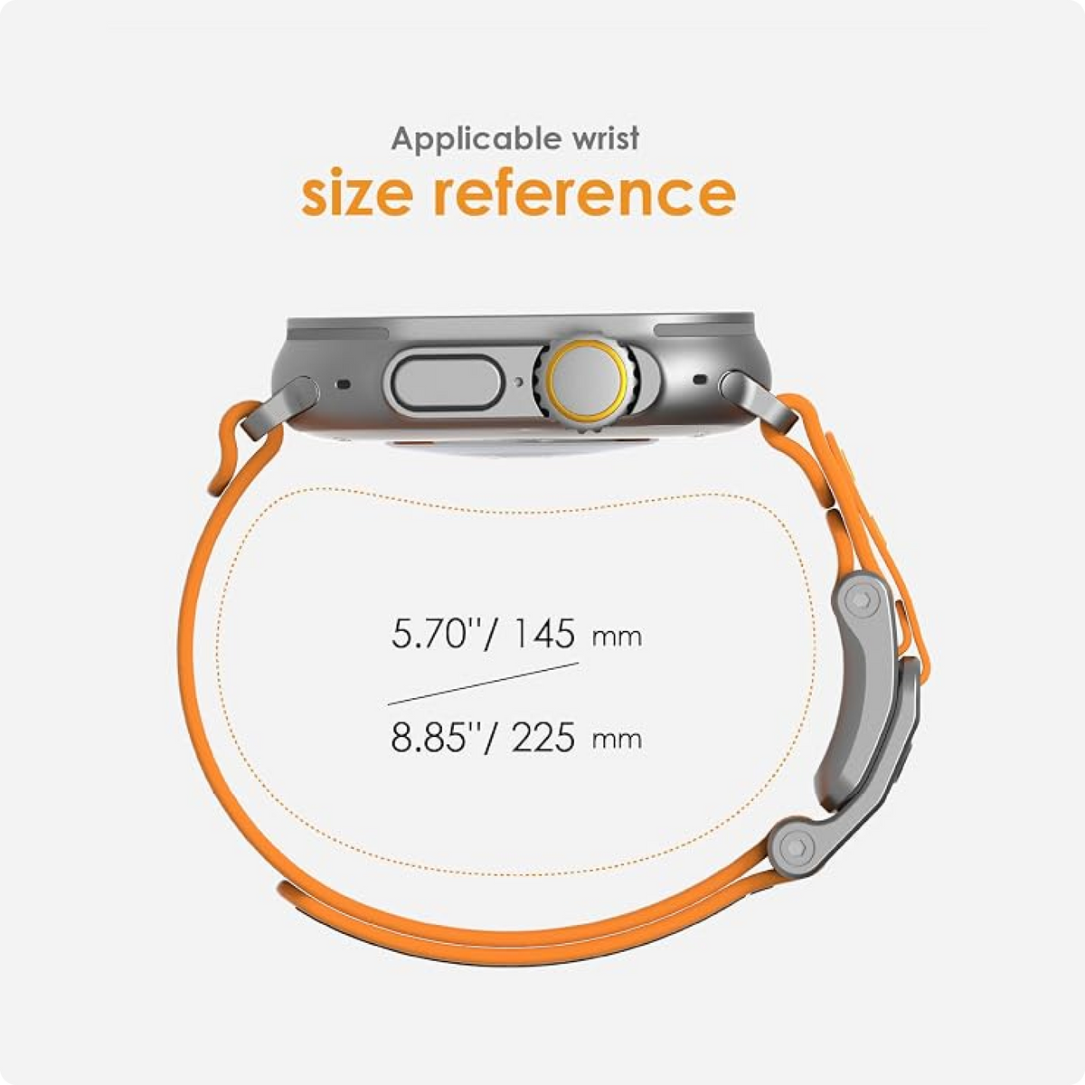 Aulumu A11 Mag Buckle Slim Band for Apple Watch Series