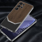 luxurious-leather-wood-grain-texture-case-samsung Mobile Case by CoverMeUp - Style 8