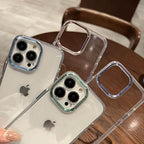 Protective Apple iPhone Back Cover - SHEERFORCE Transparent Phone Case for iPhone with Fall-Proof Safety - Style 3
