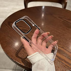 Protective Apple iPhone Back Cover - SHEERFORCE Transparent Phone Case for iPhone with Fall-Proof Safety