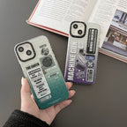 Protective Apple iPhone Back Cover - LYDIA Classic Print Case for iPhone - Style 3