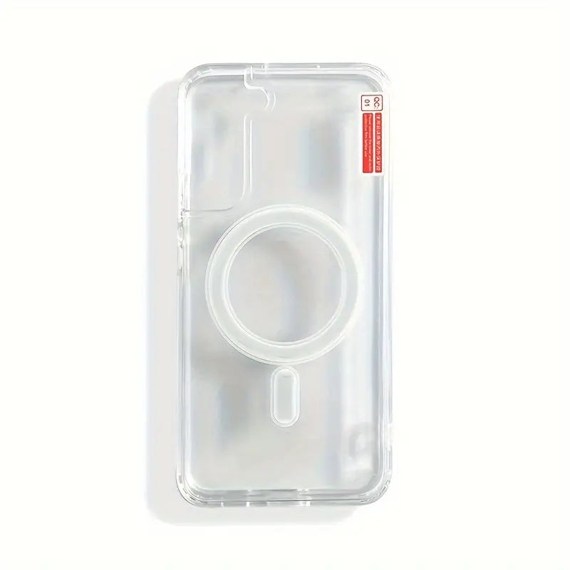 Premium Transparent Ultra Hybrid Mag Safe Compatible TPU & PC Back Case for Samsung Galaxy S23