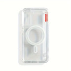 Premium Transparent Ultra Hybrid Mag Safe Compatible TPU & PC Back Case for Samsung Galaxy S24, S24 Ultra & S24 Plus Mobile Case by CoverMeUp - Style 5