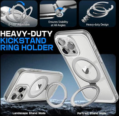 Alpha Magnetic Ring Case for iPhone