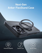 Protective Apple iPhone Back Cover - Alpha Magnetic Ring Case for iPhone - Style 8
