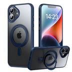 Protective Apple iPhone Back Cover - TPU Kickstand Case For iPhone - Style 23