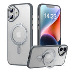 Protective Apple iPhone Back Cover - TPU Kickstand Case For iPhone - Style 7