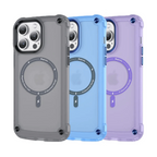 Protective Apple iPhone Back Cover - Wave Armor Matte Magsafe Shield Case - iPhone - Style 12