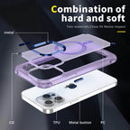 Protective Apple iPhone Back Cover - Wave Armor Matte Magsafe Shield Case - iPhone - Style 23