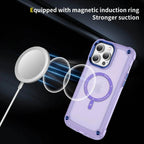 Protective Apple iPhone Back Cover - Wave Armor Matte Magsafe Shield Case - iPhone - Style 24