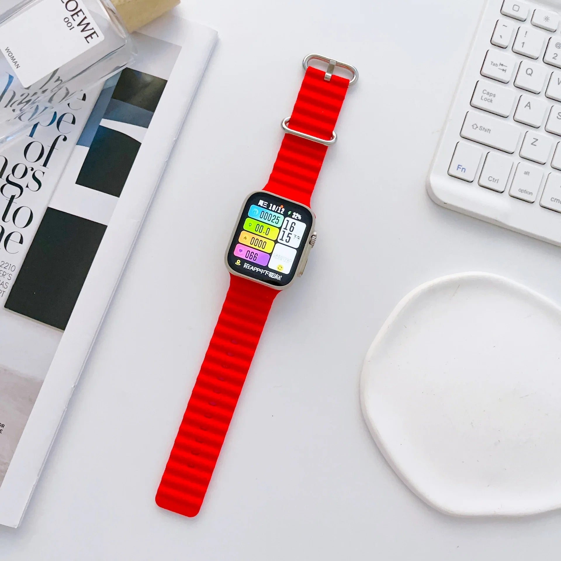 Aqua Breeze Oceanic Watch Band for Apple Watch Mobile Case by CoverMeUp - Style 11