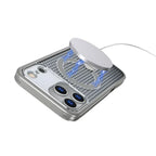 Protective Apple iPhone Back Cover - Mesh MagSafe Case With Kickstand For iPhone - Style 11