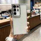 SHEERFORCE Transparent Phone Case for with Fall-Proof Safety for Samsung Galaxy S23 FE Mobile Case by CoverMeUp - Style 6