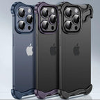Protective Apple iPhone Back Cover - Edge Protection Aluminum Alloy Batman wing case for iPhone - Style 8
