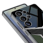 metro-flex-carbon-fiber-leather-case-samsung Mobile Case by CoverMeUp - Style 6