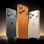 Protective Apple iPhone Back Cover - Minimilist EdgeMetal Case For iPhone - Style 15
