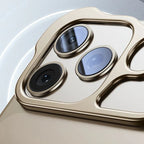 Protective Apple iPhone Back Cover - Luxury Minimilistic Case With Camera Ring for iPhone - Style 35