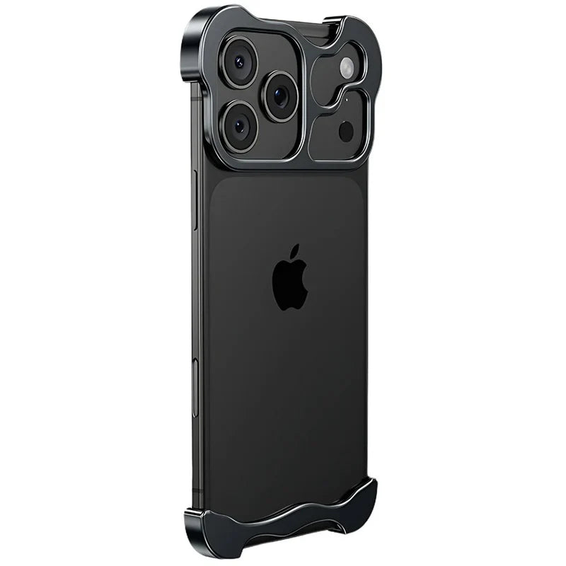Luxury Minimilistic Case With Camera Ring for iPhone