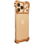 Protective Apple iPhone Back Cover - Luxury Minimilistic Case With Camera Ring for iPhone - Style 6
