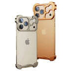 Protective Apple iPhone Back Cover - Luxury Minimilistic Case With Camera Ring for iPhone - Style 7