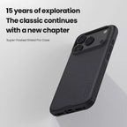 Protective Apple iPhone Back Cover - Nillkin Super Frosted Shield Pro Matte cover case for Apple iPhone 17 Pro (BLACK)