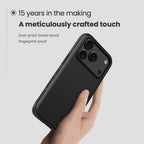 Protective Apple iPhone Back Cover - Nillkin Super Frosted Shield Pro Matte cover case for Apple iPhone 17 Pro (BLACK) - Style 3