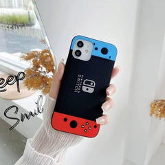 Embroidered Animal Pet Cat Series Leather Brown Back Case Compatible with iPhone
