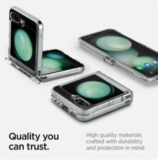 Ultra Hybrid Transparent Mobile Cover for Samsung Galaxy Z FLIP 5