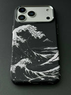 Luxo Hybrid Seawaves Design Magsafe Case