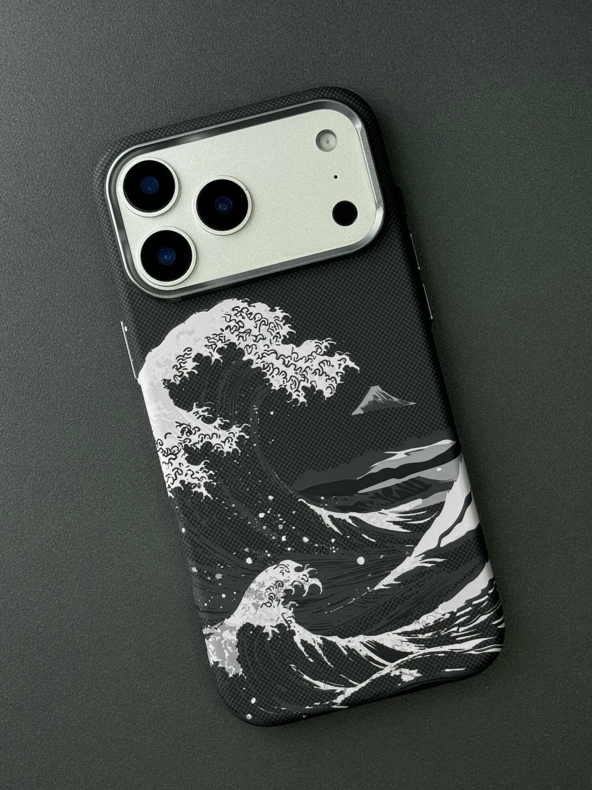 Luxo Hybrid Seawaves Design Magsafe Case