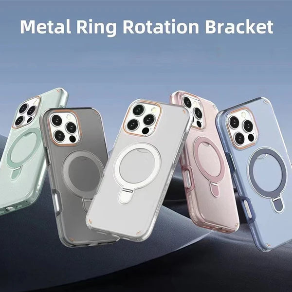 iPhone Snap Back Mag Safe Compatible Clear Case