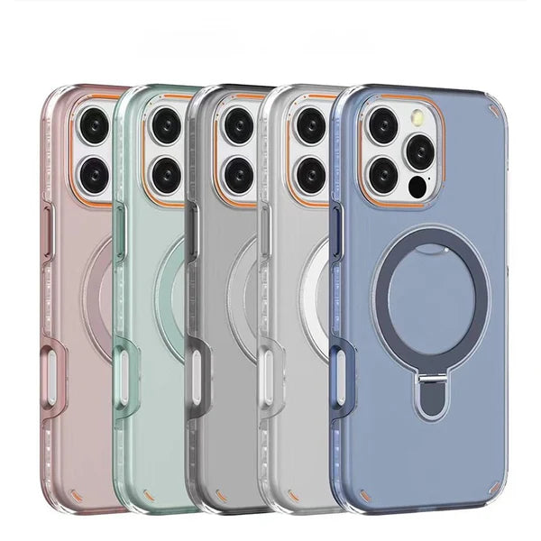 iPhone Snap Back Mag Safe Compatible Clear Case