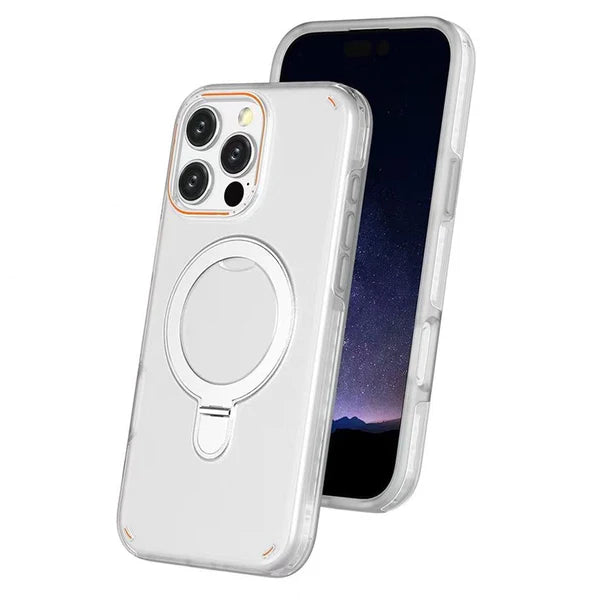 iPhone Snap Back Mag Safe Compatible Clear Case