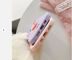 Protective Apple iPhone Back Cover - Cartoon Silicone Case for iPhone for Kids Girls and Womens - Style 6