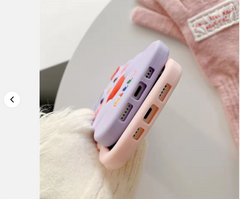 Cartoon Silicone Case for iPhone for Kids Girls and Womens