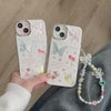 Sparkling Butterfly Case for iPhone with Metal Ring Protection