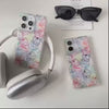 Transparent Travel Stamp Phone Case – World Explorer Design | Durable Clear Cover