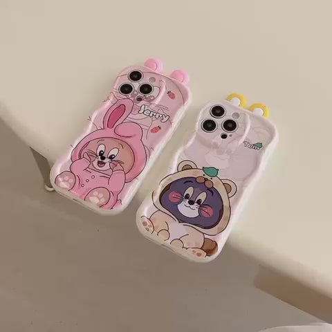 Tom & Jerry Cute Cartoon Case for iPhone