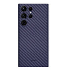 Samsung Galaxy S24 Ultra Kzdoo Air Carbon 0.45mm Ultra-Thin Case Deep Purple Mobile Case by CoverMeUp