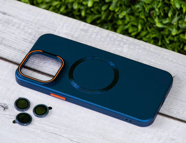 Matter Luxury Frosted Hard Case with Camera Shutter for iPhone