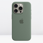 Protective Apple iPhone Back Cover - High-Quality Silicone Case with IC MagSafe Working for the iPhone 15 Series - Style 7
