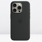 Protective Apple iPhone Back Cover - High-Quality Silicone Case with IC MagSafe Working for the iPhone 15 Series