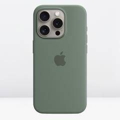 High-Quality Silicone Case with IC MagSafe Working for the iPhone 15 Series