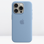 Protective Apple iPhone Back Cover - High-Quality Silicone Case with IC MagSafe Working for the iPhone 15 Series - Style 9