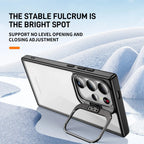 Samsung Galaxy S24 Ultra Camera Metal Stand Shockproof Case Mobile Case by CoverMeUp - Style 4