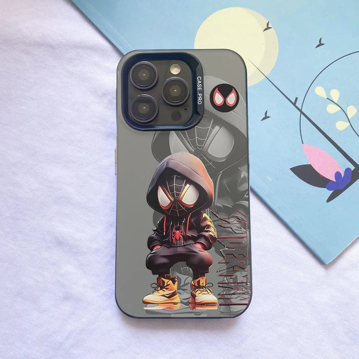 3D EMBOSSED PRINT CARTOON CASE FOR IPHONE