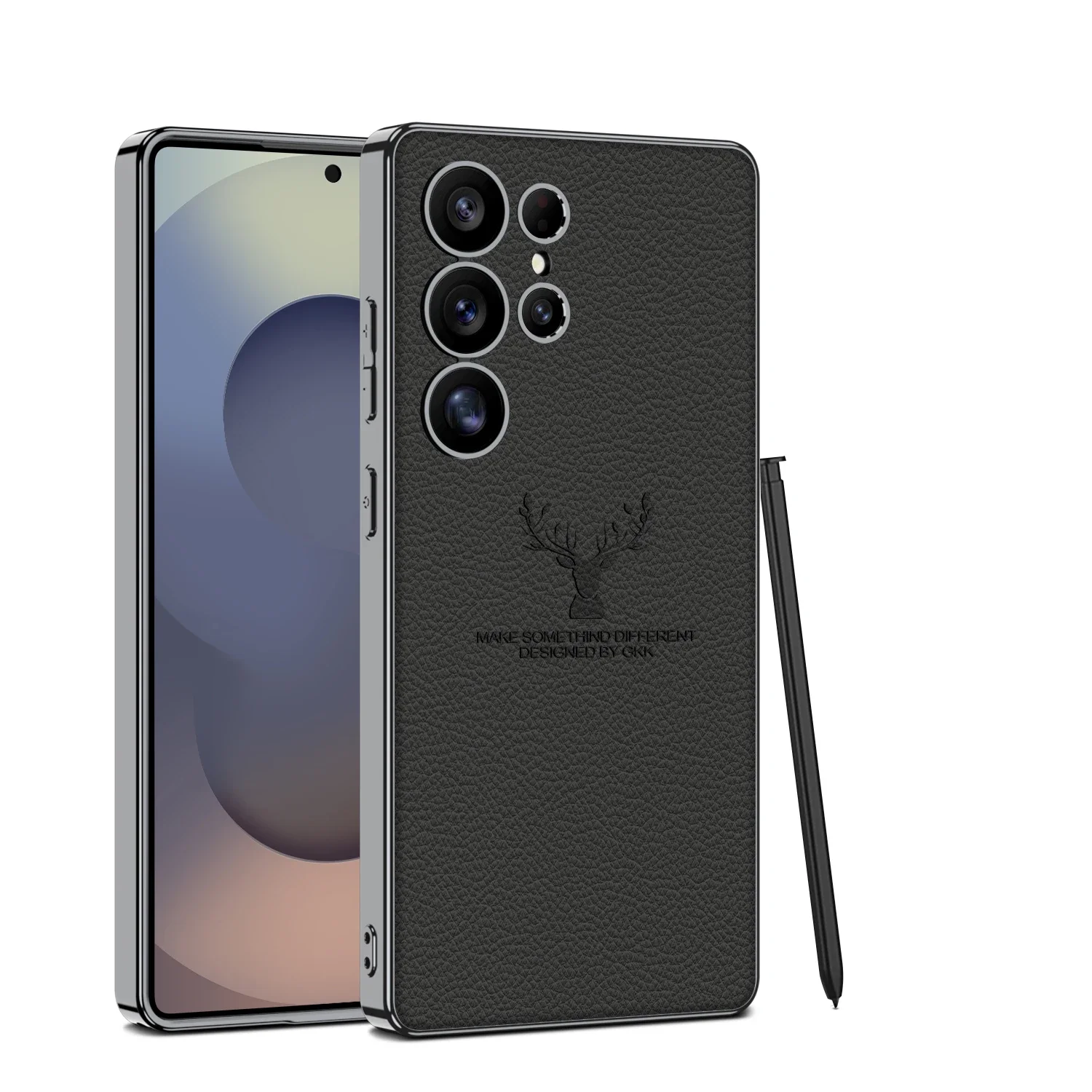 regal-stag-deer-electroplated-leather-case-samsung