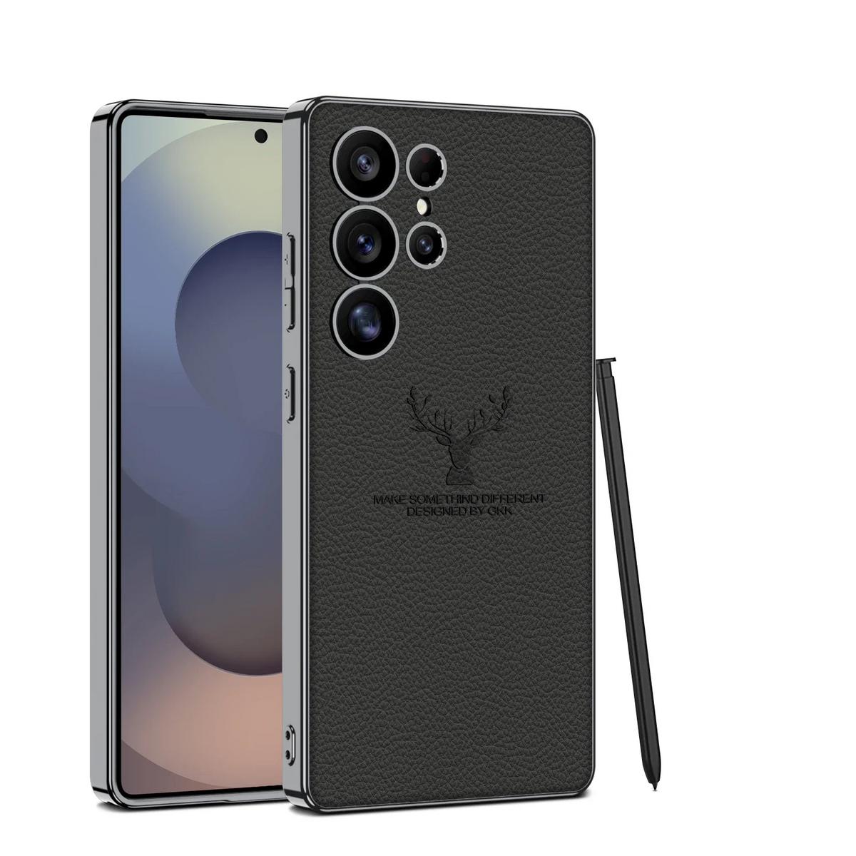 regal-stag-deer-electroplated-leather-case-samsung
